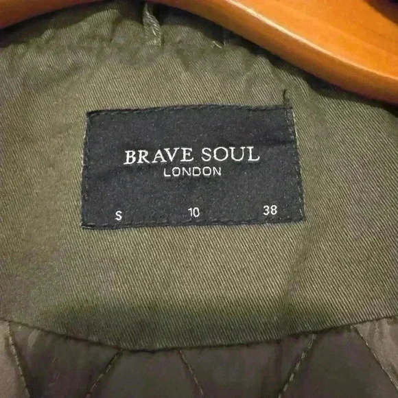Brave Soul London Green Utility jacket size small - Picture 5 of 5